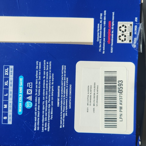 Boxer Briefs with Support Pouch ☆ Medium ☆ Champion ☆ NWT ☆ 3 pair ☆☆☆ - Picture 10 of 14